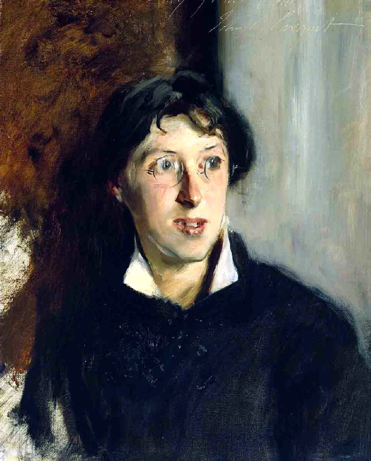 Vernon Lee, portrait by John Singer Sargent