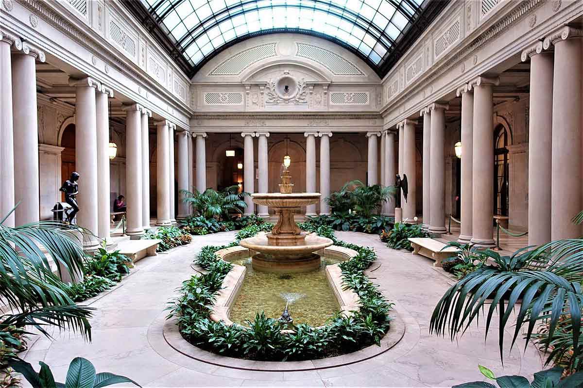 The Garden Court at the Frick