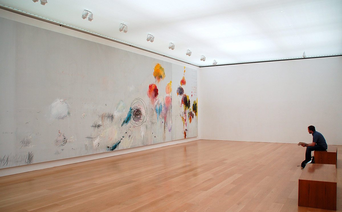 Cy Twombly, Untitled (Say Goodbye Catullus, to the Shores of Asia Minor), 1994